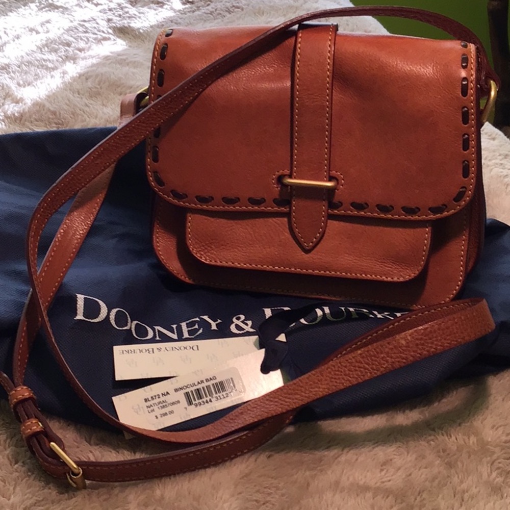 Dooney & Bourke Florentine Binocular Bag •Natural•